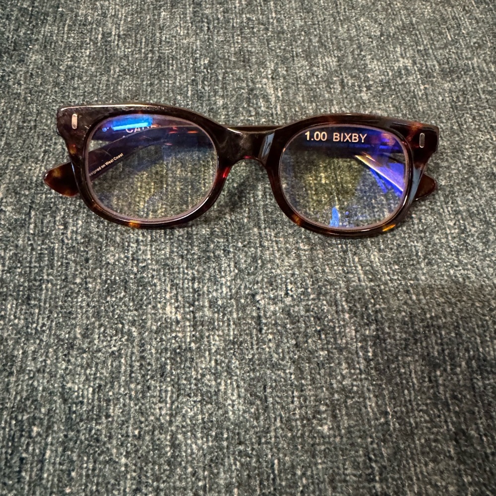 Caddis Bixby Tortoise Shell Reading Glasses in Turtle 1.00 strength - Picture 5 of 9